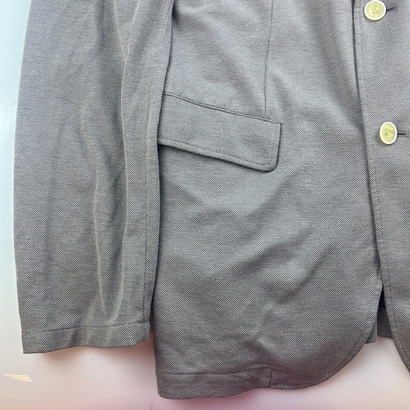 Uniqlo Striped Blazer Jacket Coat S72-21 - Picture 3 of 5